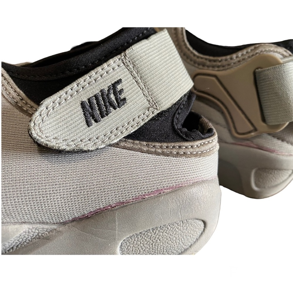 Nike Air Rift Breeze Grey Women’s Size 12 Running Rare Open Shoes Sneskers - Picture 9 of 11